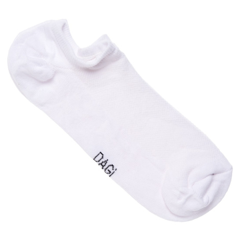 Dagi White Men&#39;s Cotton Short Ballerina Socks
