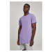 Shaped long lavender t-shirt