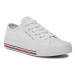 Tommy Hilfiger Plátenky Low Cut Lace-Up Sneaker T3A9-33185-1687 S Biela