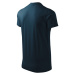 Malfini Heavy V-neck Unisex tričko 111 námorná modrá