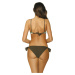 KHAKI BIKINY SO VZOROM KVETOV A LISTOV BECKY MILITARE M-482 (2)