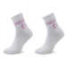 Converse Súprava 2 párov vysokých dámskych ponožiek E1027W Biela