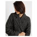TAIFUN Prechodný kabát  čierna / biela