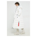 Páperová bunda After Label dámska, biela farba, zimná,