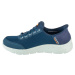 Tmavomodré pánske tenisky Skechers Slip-Ins: Go Walk Flex - Waterproof 216330-NVY