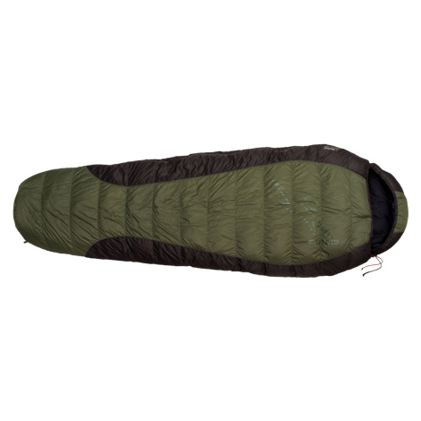 Páperový spacák Warmpeace Viking 600 180 cm Zips: ľavý / Farba: zelená/sivá