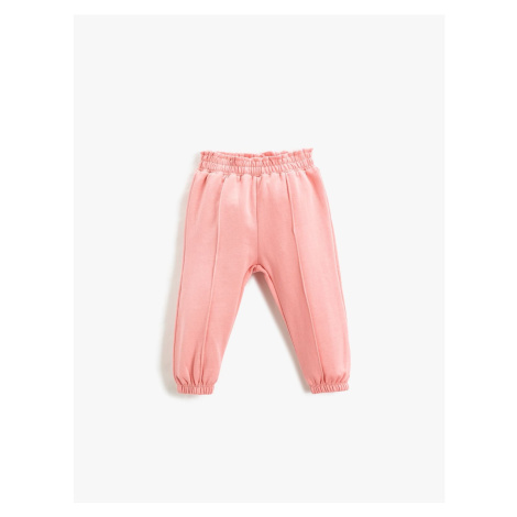 Koton Baby Girl Pink Sweatpants