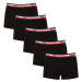 5PACK pánske boxerky Fila čierne (FU5059/5-200)