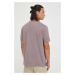 Bavlnené tričko PS Paul Smith fialová farba, s potlačou