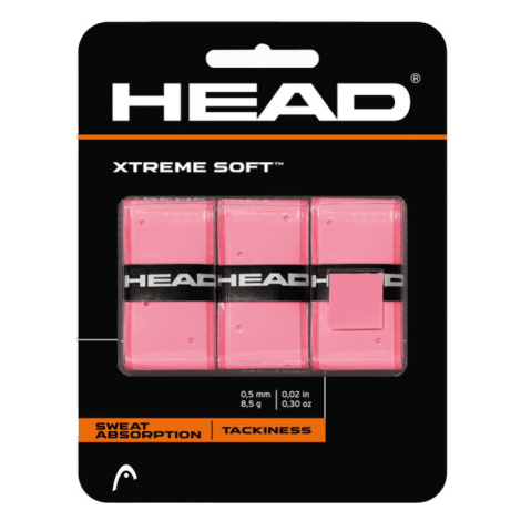 HEAD-Xtreme Soft 3pcs Pack Pink Ružová