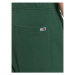 Tommy Jeans Teplákové nohavice Entry Graphic DM0DM16782 Zelená Slim Fit