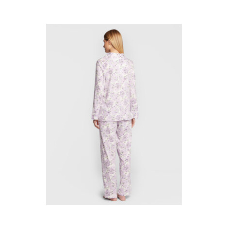 Lauren Ralph Lauren Pyžamo ILN92196 Fialová Regular Fit