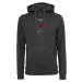 Lost Youth Rose Hoody Charcoal