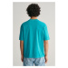 TRIČKO GANT SUNFADED SS T-SHIRT OCEAN TURQUOSIE