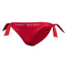 Tommy Hilfiger TH ORIGINAL-SIDE TIE CHEEKY BIKINI Dámsky spodný diel plaviek, červená, veľkosť