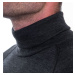 SENSOR MERINO BOLD pánske tričko dl.rukáv roll neck anthracite gray