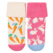 Happy Socks Ponožky  ružová / biela / oranžová / svetlomodrá