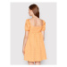 Glamorous Každodenné šaty GC0572 Oranžová Regular Fit