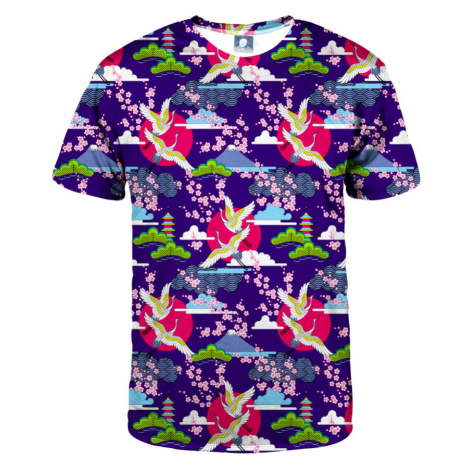 Aloha From Deer Farebné žeriavy Tričko TSH AFD914 Purple