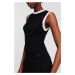 Sveter Karl Lagerfeld Knit Tank Top Black