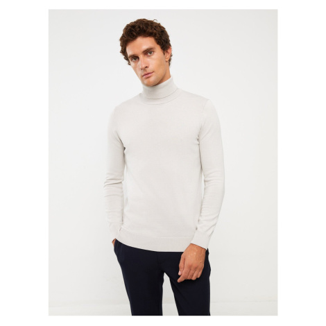 LC Waikiki Turtleneck Long Sleeve Men's Knitwear Sweater