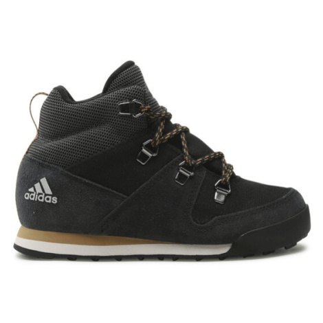Adidas Trekingová obuv Snowpitch K FZ2602 Čierna
