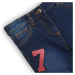Nohavice dievčenské džínsové s elastanom, Minoti, REDSOX 12, holka - | 3/4let