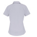Premier Workwear Dámska bavlnená košeľa s krátkym rukávom PR346 Silver -ca. Pantone 428