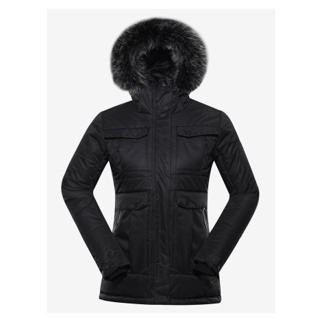 Čierna dámska zimná bunda ALPINE PRE EGYPA ALPINE PRO