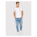 Calvin Klein Jeans Tričko Tee Shirt Essential J30J314544 Biela Slim Fit