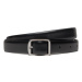 Calvin Klein Dámsky opasok Slim Square Buckle Belt 2.0 K60K611719 Čierna