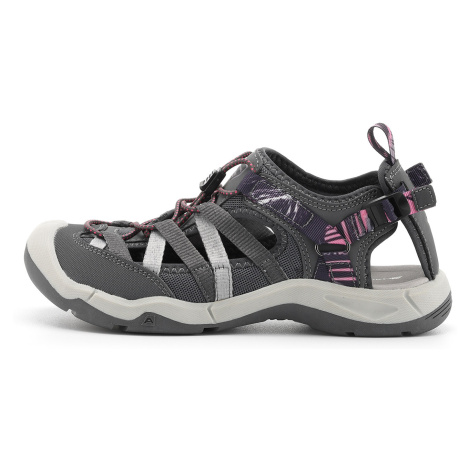 Women's summer outdoor sandals ALPINE PRO SAGRA smoked pearl