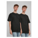 Organic Base T-Shirt 2-Pack Black+Black