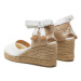 Castañer Espadrilky Carina/6/001 020964 Biela