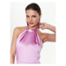 Pinko Večerné šaty La Rioja 100102 Z345 Ružová Regular Fit