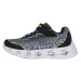 Chlapčenská rekreačná obuv SKECHERS S Lights Vortex 2.0 Zorento black yellow blue