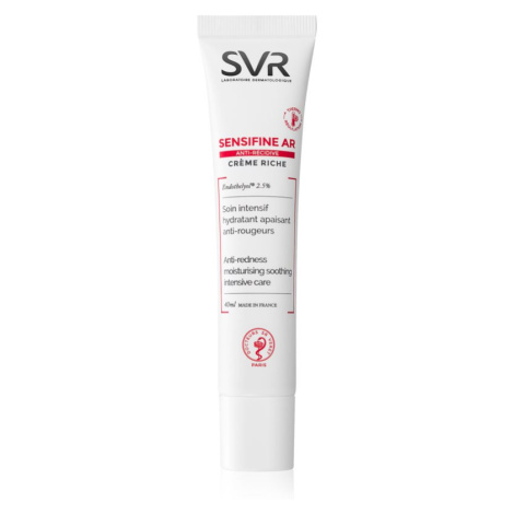 SVR Sensifine AR bohatý výživný krém pre citlivú pleť so sklonom k začervenaniu