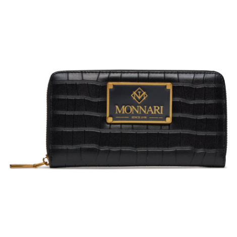 Monnari Veľká dámska peňaženka PUR0141-020 Čierna