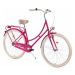 Mestský bicykel DHS Citadinne 2832 28" 4.0 Farba Pink