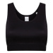 Sf Dievčenské crop top SM236 Black