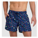 Pánske plavky ARENA MENS BEACH SHORT ALLOVER-750-navy multi