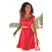 BEACH TIME Letné šaty  červená