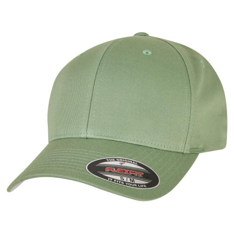 Wooly Combed Green Cap