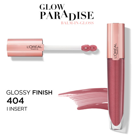 L'Oréal Paris Glow Paradise Balm v lesku 404 I Insert rúž 7 ml