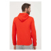 Tepláková mikina Calvin Klein Performance Essentials oranžová farba, s kapucňou, jednofarebná