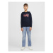 Jack&Jones Junior Mikina Logo 12257309 Tmavomodrá Standard Fit