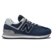 Tmavomodré dámske topánky New Balance WL574EVN