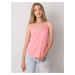 Women's coral top with straps
