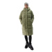 Dámska bunda 4F DOWN JACKET-WAW24TDJAF476-43S-KHAKI