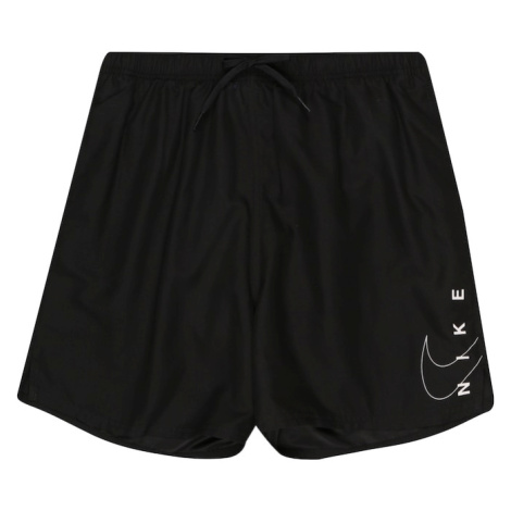 Nike Swim Športové plavky - spodný diel  čierna / biela